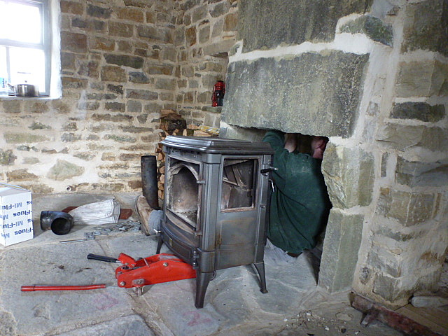 fitting stove